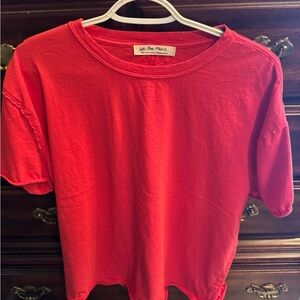 We The Free Bold Red Tee (9 total for price)